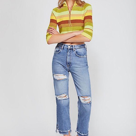 Free People Lita Slim Leg Jean NWT - Picture 2 of 5